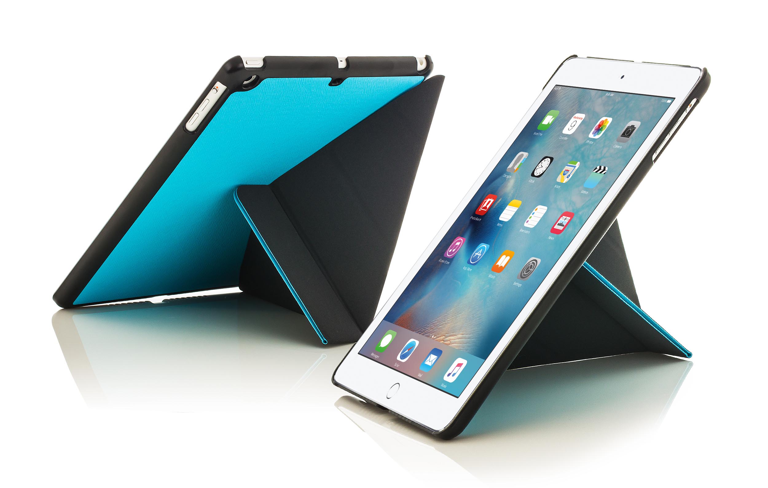 Forefront Cases® Folding Origami Smart Case Cover Stand for Apple iPad